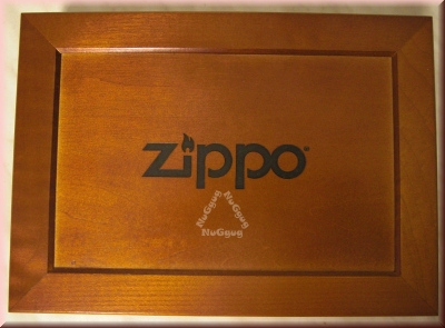 Zippo Rosewood Sammelbox, Holz Geschenkkästchen, Box für 8 Zippo Feuerzeuge, 24,5 x 17,5 x 5,0 cm