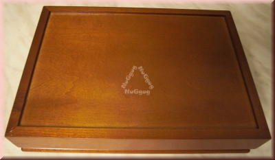 Zippo Rosewood Sammelbox, Holz Geschenkkästchen, Box für 8 Zippo Feuerzeuge, 24,5 x 17,5 x 5,0 cm