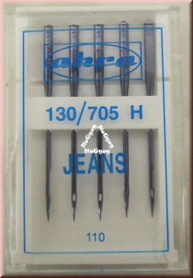 Nähmaschinennadeln Akra 110, Jeans 130/705 H