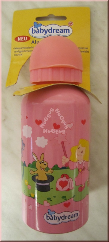 Alu Trinkflasche babydream, rosa, 400ml, von Rossmann