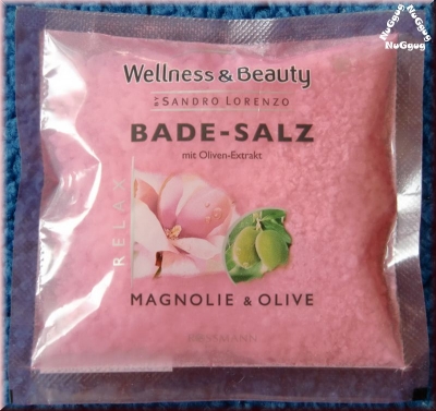 Wellness & Beauty Bade-Salz Magnolie & Olive by Sandro Lorenzo