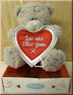 Teddybär, "Ich hab Dich gern" Bärchen