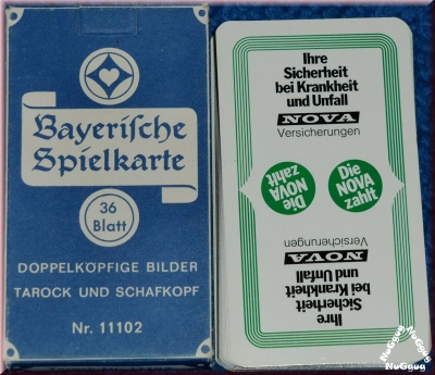 Bayerische Spielkarten. Tarock und Schafkopf