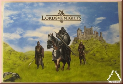 Deko-Bild "Lords & Knights", hohwertiger Posterdruck auf Keilrahmen, 29,5 x 20 cm
