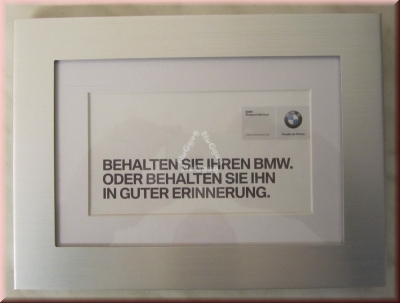 Bilderrahmen BMW, Alu, für Bilder 10 x 15 cm