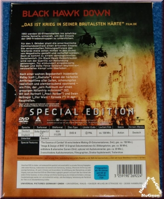 Black Hawk Down. kein Mann bleibt zurück. Special Edition. 2-Disc-Set