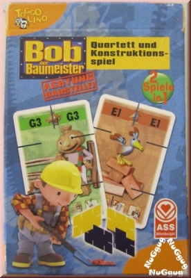 Bob der Baumeister, Quartett und Konstruktionsspiel von ASS