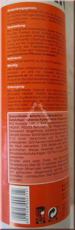 Bornit Easy-Primer FB, Karton 12 Dosen mit je 400ml Inhalt