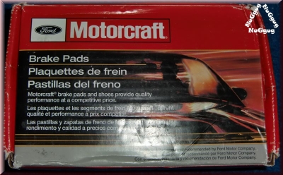 Motorcraft Bremsbeläge BR50. XU2Z-2V001-AUA. Ford