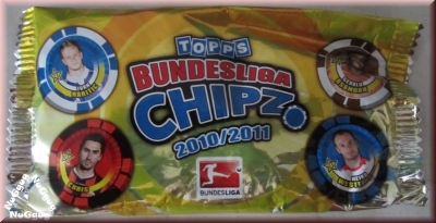 Topps Bundesliga Chipz 2010/2011. Rakitic. Asamoah. Chris. Westermann