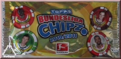 Topps Bundesliga Chipz 2010/2011. Demba Cisse. Hoffer. Dzeho. Cacau