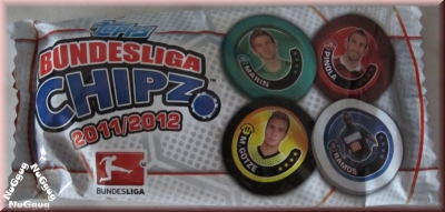 Topps Bundesliga Chipz 2011/2012. Marin. Pinola. M. Götze. Ramos