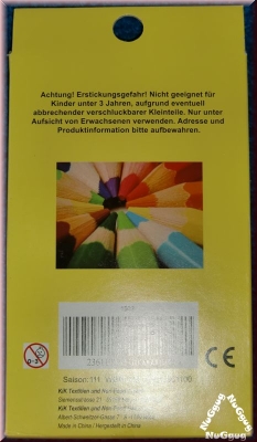 Buntstifte, 15 Stück