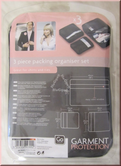 Go Travel Gepäck Organizer Set, 3-teilig