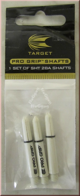 Pro Grip Schaftset Nylon, weiß, 34 mm, 3 Stück