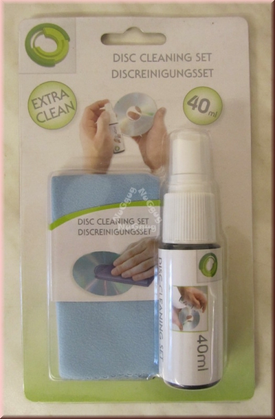 Discreinigungsset, Disc Cleaning Set