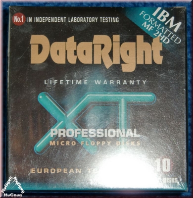 Disketten 3,5 Zoll, DataRight, 10 Stück