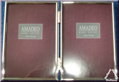 Amadeo Doppel Bilderrahmen 2 x 10 x 15 cm