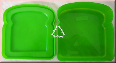 Sandwich-Dose, Toastbrotbox, Brotbox, grün