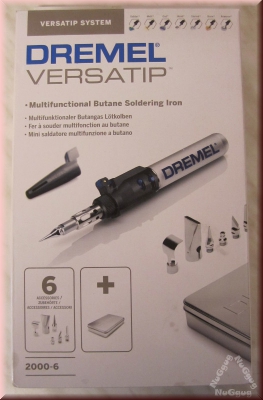 Dremel VERSATIP 2000-6, multifunktionaler Butangas Lötkolben