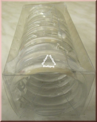 Duschvorhangringe transparent, 12 Stück