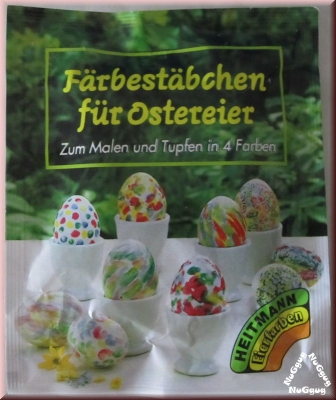 Eierfarben. Farbstäbchen für Ostereier in 4 Farben