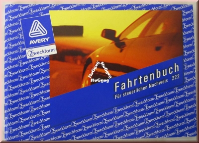 Fahrtenbuch 222 von Avery Zweckform