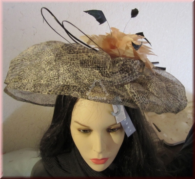 Fascinator mit Animal Print, Damenhut, Kopfschmuck, von Debenhams