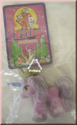 Filly Unicorn "Ashia" mit Karte, von Simba