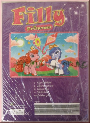 Filly Princess Malen und Rätseln, mit über 50 Stickern