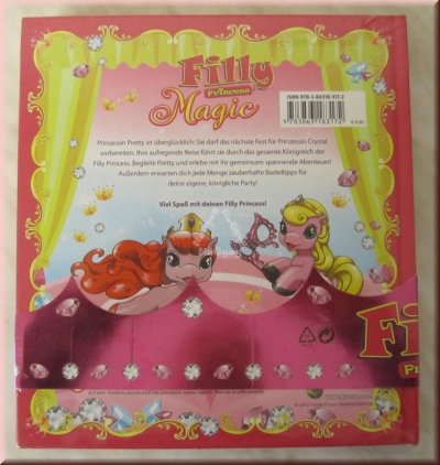 Filly Princess Magic Set, Eine Feier für Crystal, Figur und Buch