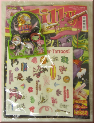 Filly Magazin, Sammelheft 1/2014 mit Baby Filly Witchy und magische Glitzer-Tattooste