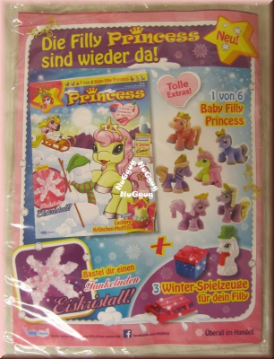 Filly Magazin, Sammelheft 1/2014 mit Baby Filly Witchy und magische Glitzer-Tattooste