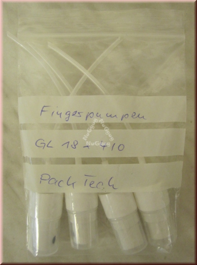 Finger Pumpen, Zerstäuber, weiss, Pack Tech, GL 18 x 4/0