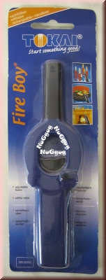 Tokai Fire Boy blau, Feuerzeug, Gasanzünder