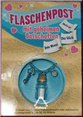 Flaschenpost mit geheimen Botschaften