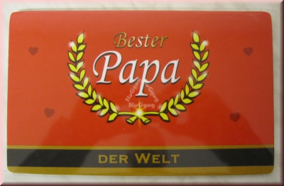 Frühstücksbrett "Bester Papa der Welt"