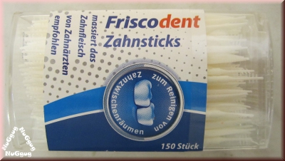 Zahnstocher Friscodent, Zahnsticks, 210 Stück