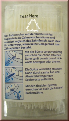 Zahnstocher Friscodent, Zahnsticks, 210 Stück