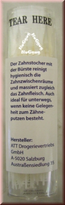 Zahnstocher Friscodent, Zahnsticks, 210 Stück