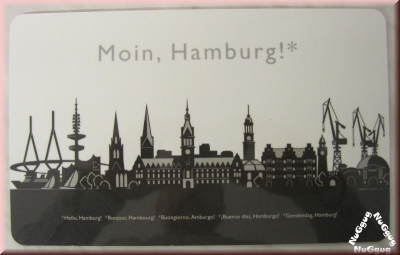 Frühstücksbrett "Moin Hamburg"