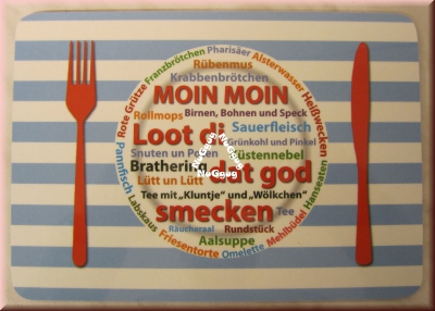 Frühstücksbrett "Moin Moin Loot di dat god smecken"