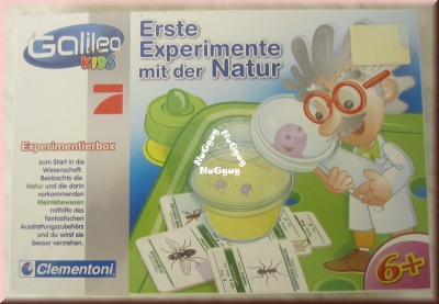 Galileo Kids, Erste Experimente mit der Natur, von Clementoni