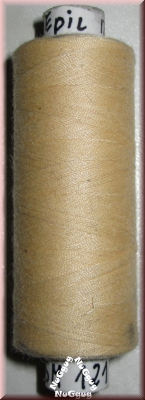 Epil 120 Garn. beige. Farbnummer SM 121. 100 Meter