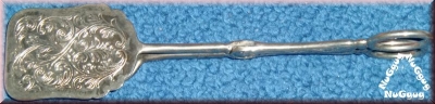 Gebäckzange Silverplate