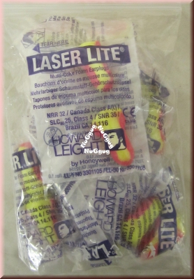 Gehörschutzstöpsel Laser Lite, 20 Stück, 10 Paar