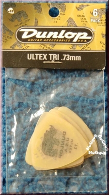 Dunlop Ultex Triangle 0.73mm. 426P.73. Plektren. Guitar Picks. 6 Stück