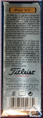 Titleist Pro V1. Golfball. 3er-Set