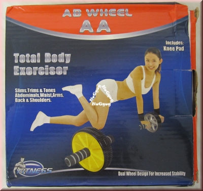 Trainingsgerät Total Body Exerciser AB Wheel (Double Wheel)