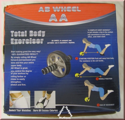 Trainingsgerät Total Body Exerciser AB Wheel (Double Wheel)